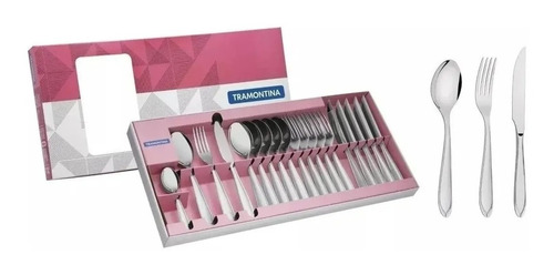 Set Cubiertos Laguna Tramontina 24 Pzs Acero Inox Samihome