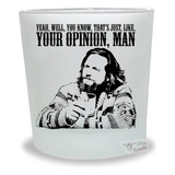 Vaso De Whisky El Gran Lebowski, The Dude - En Caja