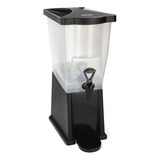 Dispensador De Bebidas Jugos 13 Litros Negro 3 Piezas Tovik