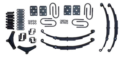 Kit Completo De Suspensión De Muelles Para Remolque De 2 Eje