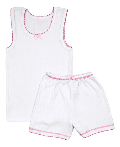 Set De Camiseta Y Blumer Interior Juvenil Algodón (6pzs)
