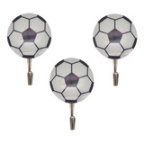 Ganchos Perchero Multiuso Autoadhesivo Pelota Pack X3 Hdr