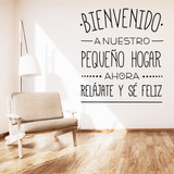 Vinil Decorativo Para Pared Frases Recamara Cocina Sala