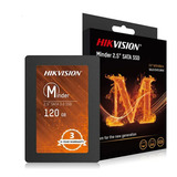 Ssd Hikvision Minder 120gb Sata 2,5'' 6gb/s 460mb/360mbs Nf