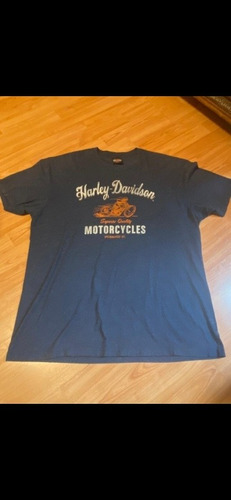 Playera 4 Camisetas Original Harley Davidson Xl