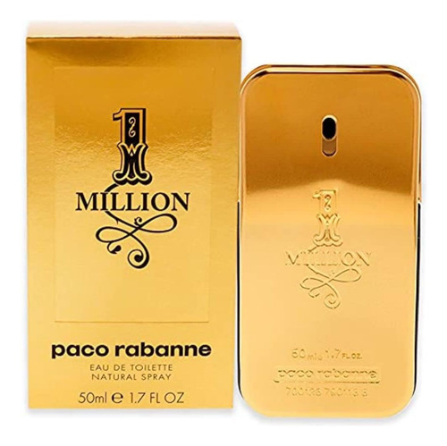 Perfume Paco Rabanne 1 Million Parfum Masculino Parfum 50ml