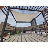 Toldo Vela Tensada Microperforada Antidesgarre  Importada3x4