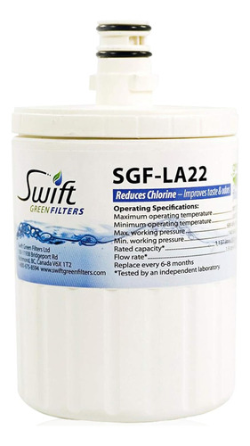 Filtro De Agua De Repuesto Sgfla22 5231ja2002a/lt500p, ...