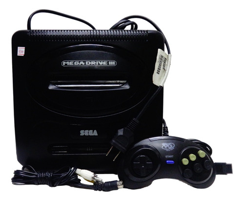 Console Mega Drive 3 Completo Tec Toy Cod Bo Fonte Interna
