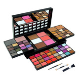 Kit De Maquillaje Completo Sombra Brillos Polvos Labios 