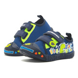 Tenis Para Niño Bubble Gummers Dinosaurio Puntera Protección