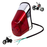 Calavera Stop Trasera Led Italika Chopper Tc200 Rc200 Tc250