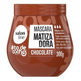 Máscara Matizadora #todecacho Chocolate 300g - Salon Line