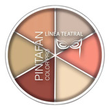 Rueda Maquillaje Artistico Cremoso Teatral Pintafan X1