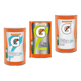 3 Pack Gatorade En Polvo Limon,frost,cherry Rinde 34 Lts Cu 