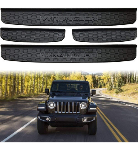 Protectores De Entrada Jeep Wrangler Jl 18-19 4 Puertas