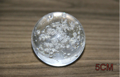 Bola De Vidro Para Fonte De Água Esfera Cristal 5 Cm 296301