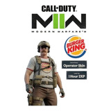 Cod Mw2 Burguer King Operador Código Global Pc Ps5 Xbox S/x