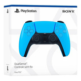 Controle Sony Dualsense Ps5 Sem Fio Azul Original Lacrado 