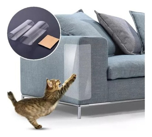 Protector Muebles 12 Cintas Antiarañazos Gatos Sofa Sillón