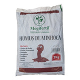 2kg Humus De Minhoca Adubo 100% Orgânico Mogifertil