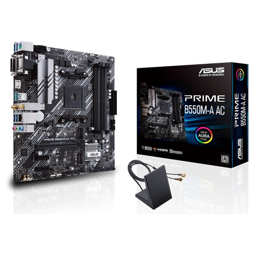 Mother B Asus B550m-a Ac Matx Ddr4 Am4 Hdmi Sata6 Wifi