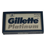 10 Cuchillas De Doble Filo Gillètte Platinum