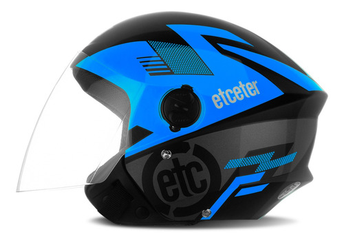 Capacete Aberto Para Moto New Liberty 3 Etceter Open Oferta 