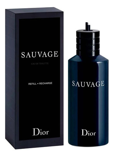 Perfume Hombre Dior Sauvage Eau De Toilette Refill, 300 Ml