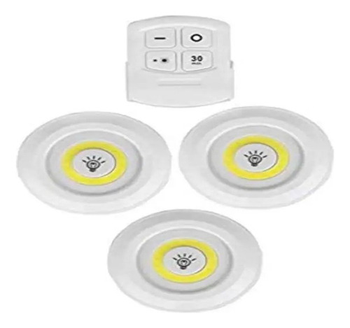 Luces Led Adhesivas Set X3 Con Control Lamparas Inteligentes