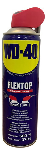 Wd40 Spray Produto Multiusos Desengripa Lubrifica 500ml 3un