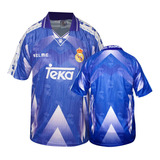 Jersey Real Madrid Kelme 1996 - 1997 Visita Super-soccer L