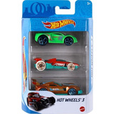 Carrinhos Hot Wheels Com 3 Unidades Sortidos Mattel