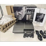 Ps3 Playstation 3 Fat Versão Metal Gear Solid Completo Cib