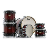Bateria Pearl Decade Red 20',10',12',14',16' (shellpack)