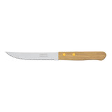 Cuchillo Para Asado Con Sierra Mango Madera 5 Pretul 23083