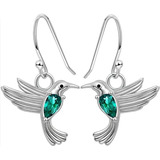 Aros Colibrí De Plata 925 Zircón / Canale Donna