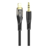 Cable Adaptador Audio Ip Lightning A Jack 3.5mm Hoco Upa25