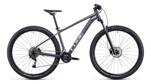 Bicicleta Mtb Rin 29 Cube Aim Sl Grey Metal 9vel