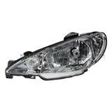 Óptica Peugeot 206 F1 1999 00 01 02 03 04 (vidrio Liso)