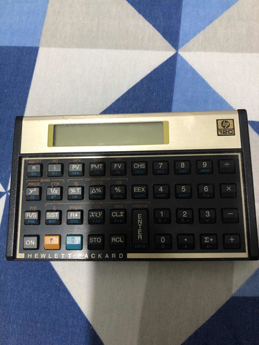 Calculadora Financeira Usada Hp 12c Gold - Funciuon