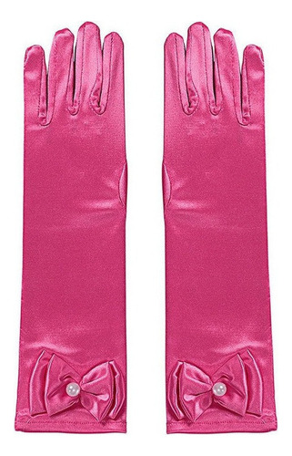 Guantes Largos Para Niñas Elsa, Guantes De Princesa, Vestido