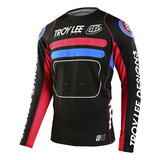 Camisa Troy Lee Se Pro Jersey Drop In Charcoal