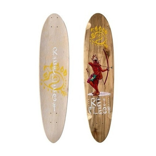 Shape Reflect Longboard Pintail 36 Lixa Transparente Archer