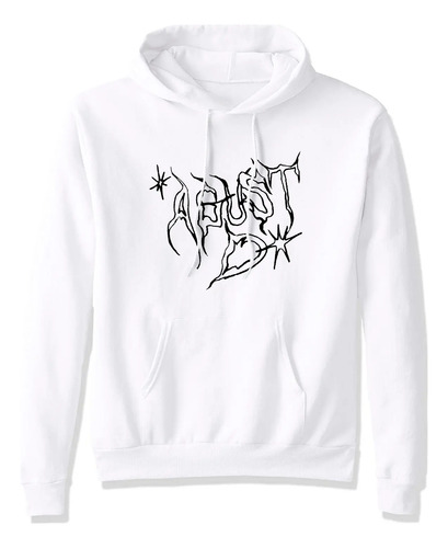 Sudadera Bangtan Boys Bts Army Suga Agust D Letra Gotica