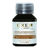 Loción Autobronceante 8% Color Piel Bronceado Exel X 50ml D