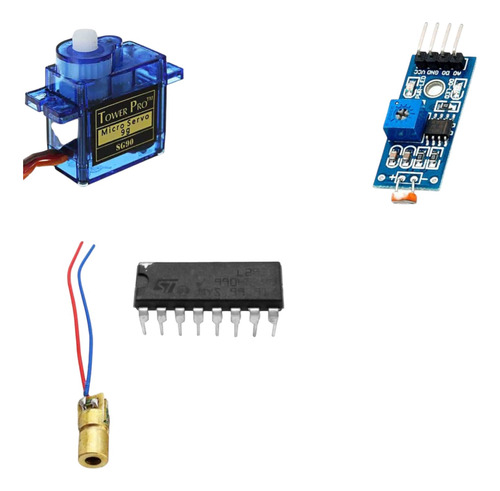 Kit Electronica Banda Transportadora Sin Arduino