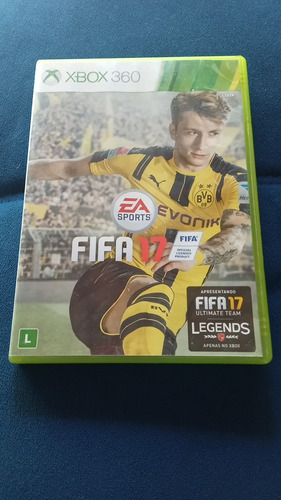 Jogo Xbox 360 Fifa 17 Futebol Totalmente Em Português 