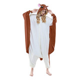 Pijama Polar Mujer Ardilla Voladora Cosplay