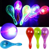 Maracas Luminosas Led Multicolor Cotillon Luminoso X12